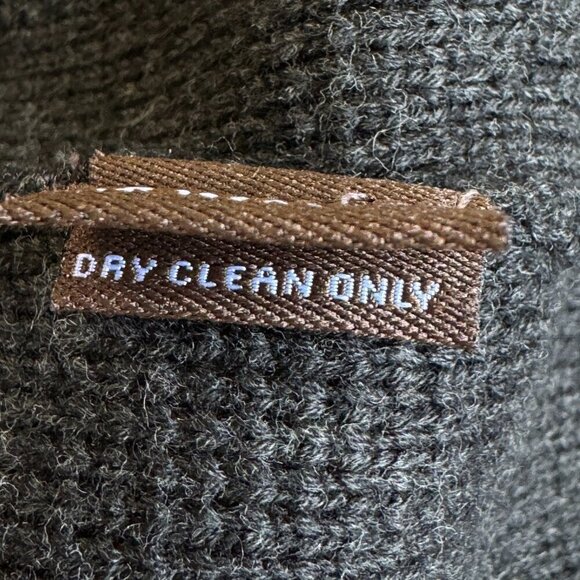 J. McLaughlin Cardigan Sweater Lagenlook Women's Blue Gold Buttons Snaps Medium - Picture 8 of 8